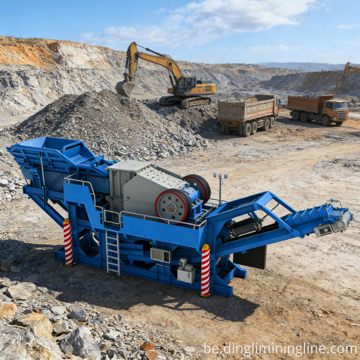 Mobile Jaw Crushing Station